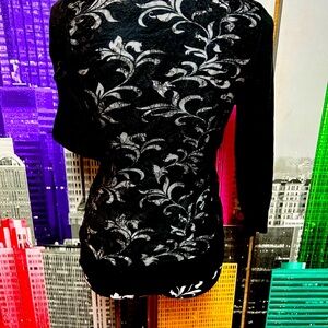 MATERIAL GIRL SWEATER 🖤 Solid & Lace